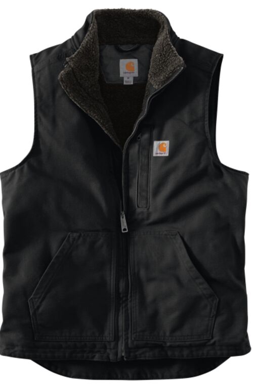 Sherpa Lined Mock Neck Vest Thumbnail
