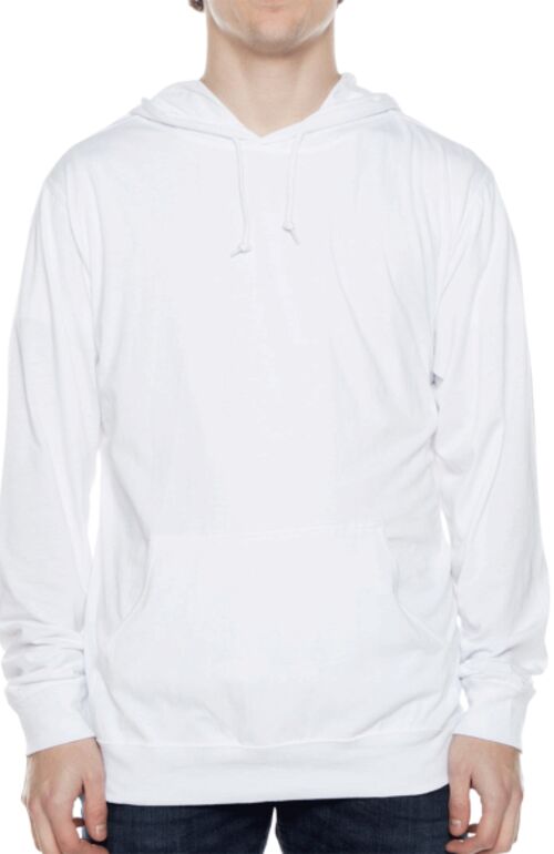 Unisex Long-Sleeve Jersey Hooded T-Shirt Thumbnail