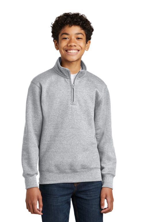 Youth Core Fleece 1/4 Zip Pullover Sweatshirt Thumbnail