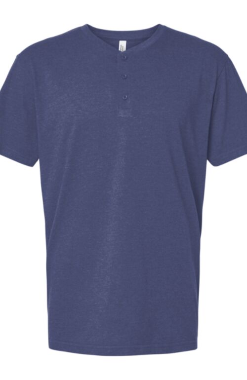 Unisex CVC Henley Tee Thumbnail