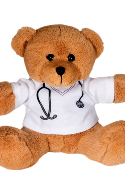 7" Doctor Or Nurse Plush Bear Thumbnail