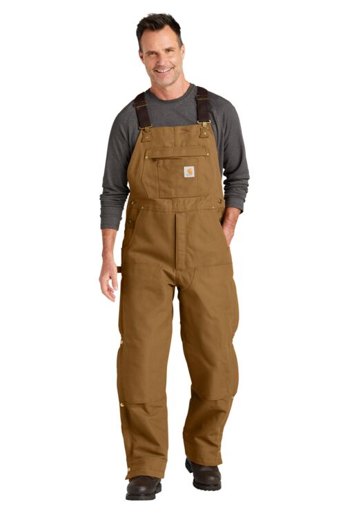 Tall Firm Duck Insulated Bib Overalls Thumbnail