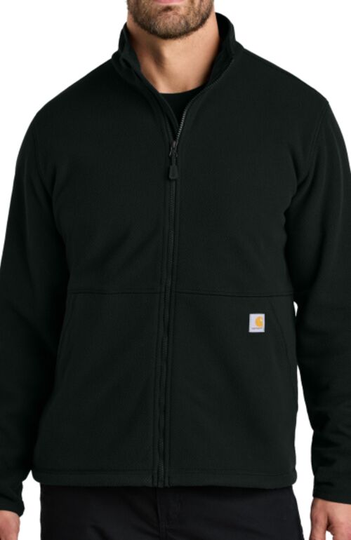 Textured Full Zip Fleece Jacket Thumbnail