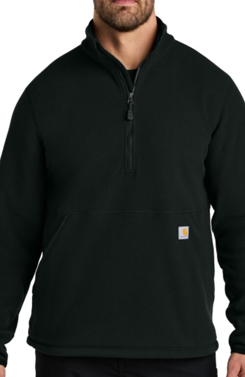 Textured 1/2 Zip Fleece Jacket Thumbnail