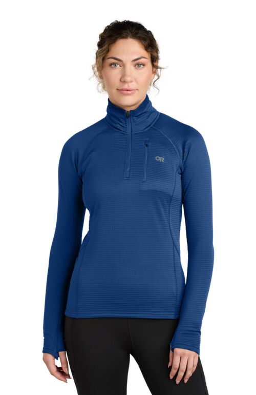 Women's Tech Grid 1/4 Zip Fleece Thumbnail