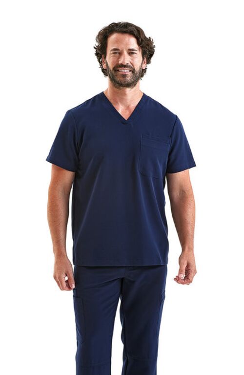 Men's Limitless V-Neck Stretch Scrub Top Thumbnail