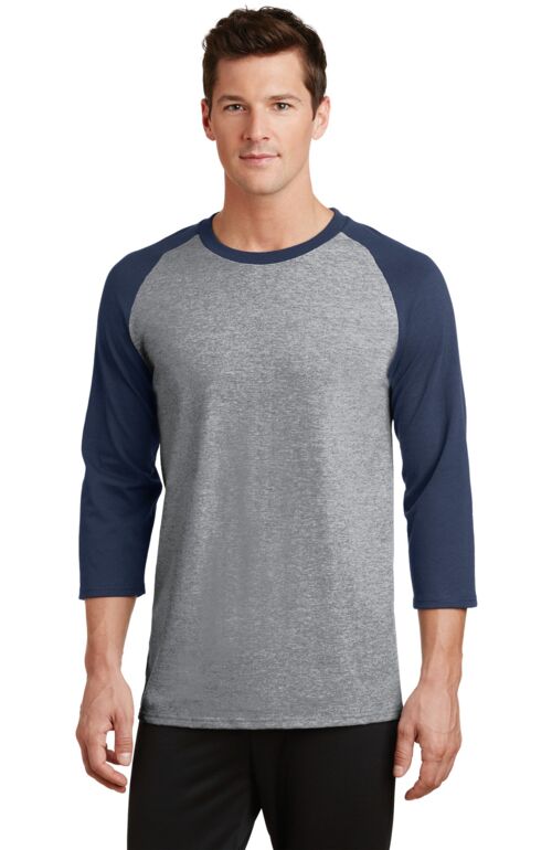 Core Blend 3/4 Sleeve Raglan Tee Thumbnail
