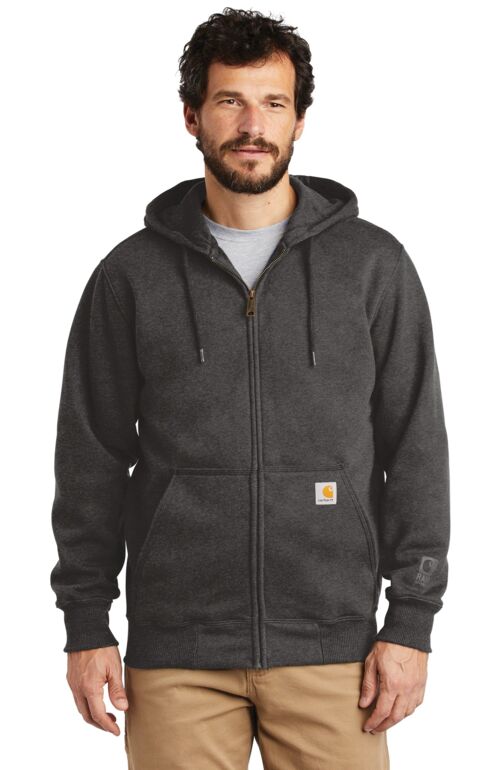 Rain Defender ® Paxton Heavyweight Hooded Zip Front Sweatshirt Thumbnail