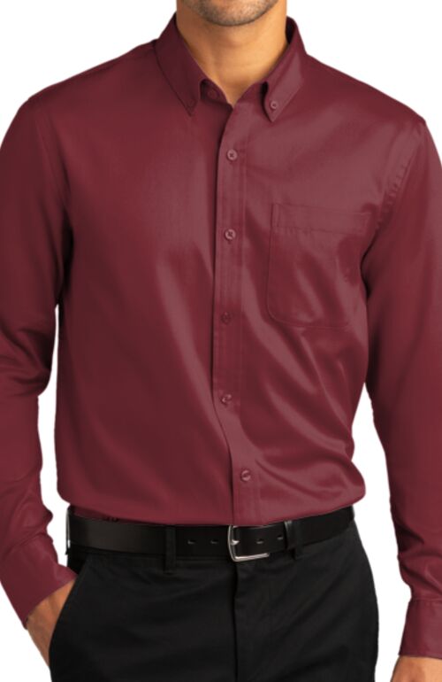 Long Sleeve SuperPro React Twill Shirt Thumbnail