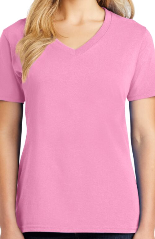 Women's Core Cotton V Neck Tee Thumbnail