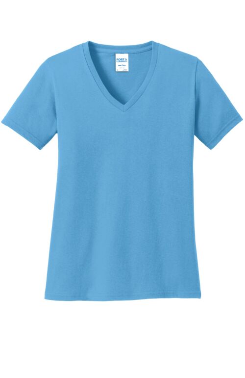 Women's Core Cotton V Neck Tee Thumbnail