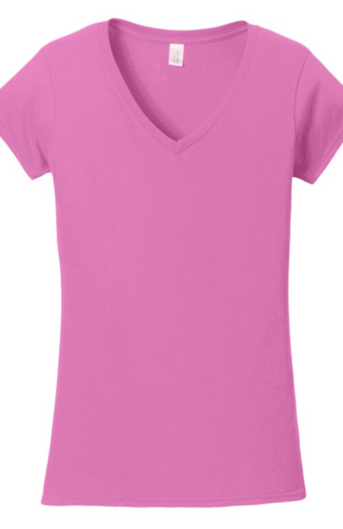 Softstyle ® Women's Fit V Neck T Shirt Thumbnail