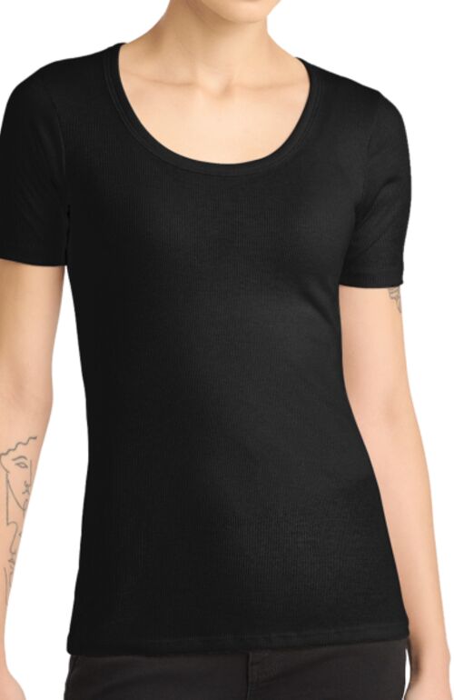 Women's V.I.T. Rib Scoop Neck Tee Thumbnail