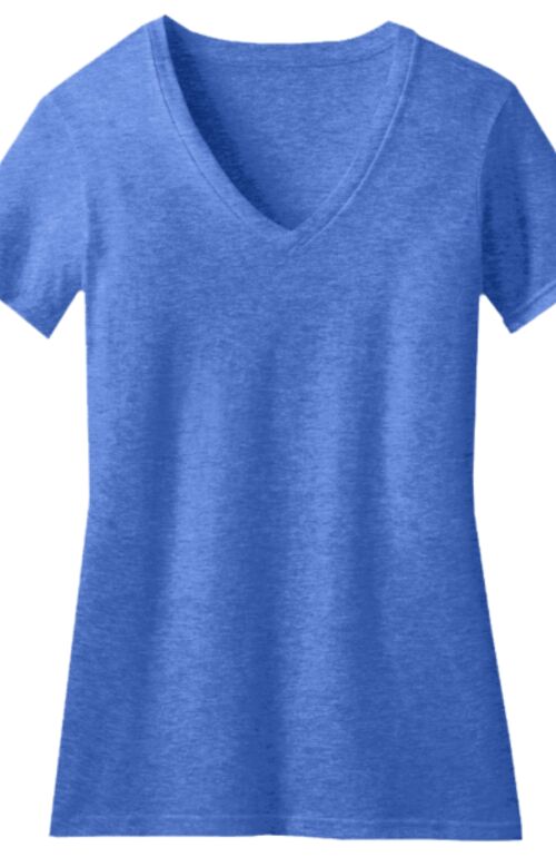 Women's Perfect Blend ® CVC V Neck Tee Thumbnail