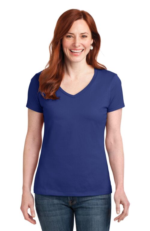 Women's Perfect T Cotton V Neck T Shirt Thumbnail