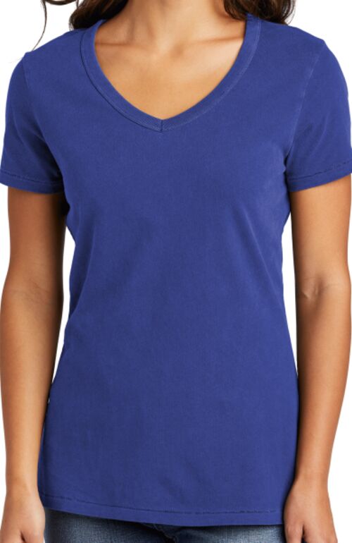 Women's Beach Wash ® Garment Dyed V Neck Tee Thumbnail