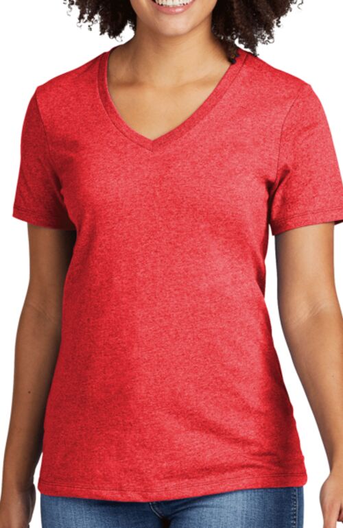 Women's Recycled Blend V Neck Tee Thumbnail