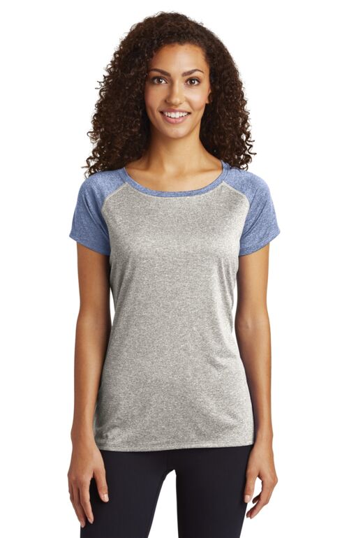 Women's Heather On Heather Contender Scoop Neck Tee Thumbnail