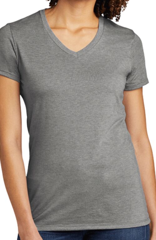 Women's Tri Blend V Neck Tee Thumbnail