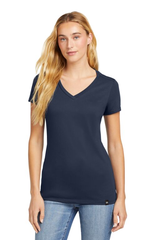 Women's Heritage Blend V Neck Tee Thumbnail