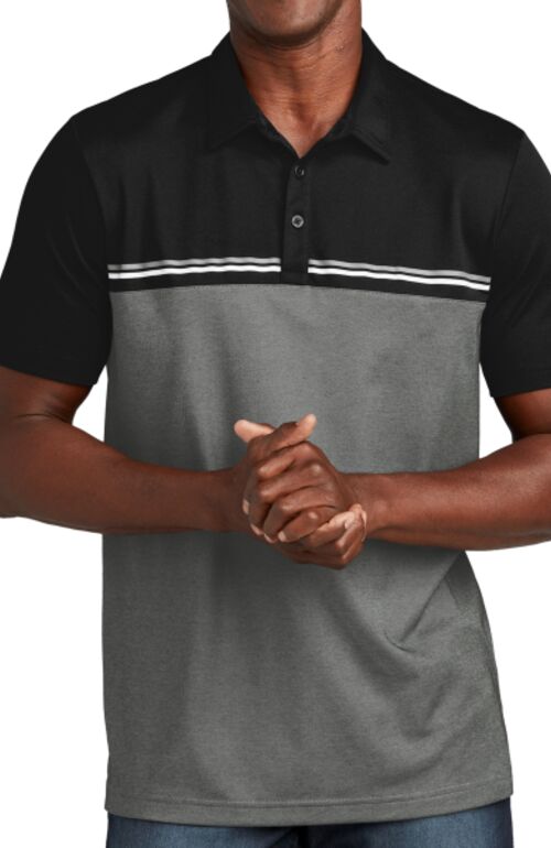 Sunset Blocked Polo Thumbnail