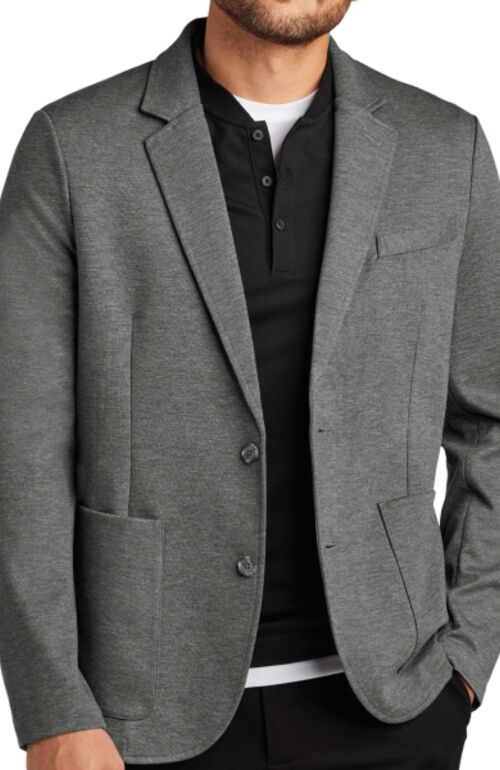 Relaxed Knit Blazer Thumbnail