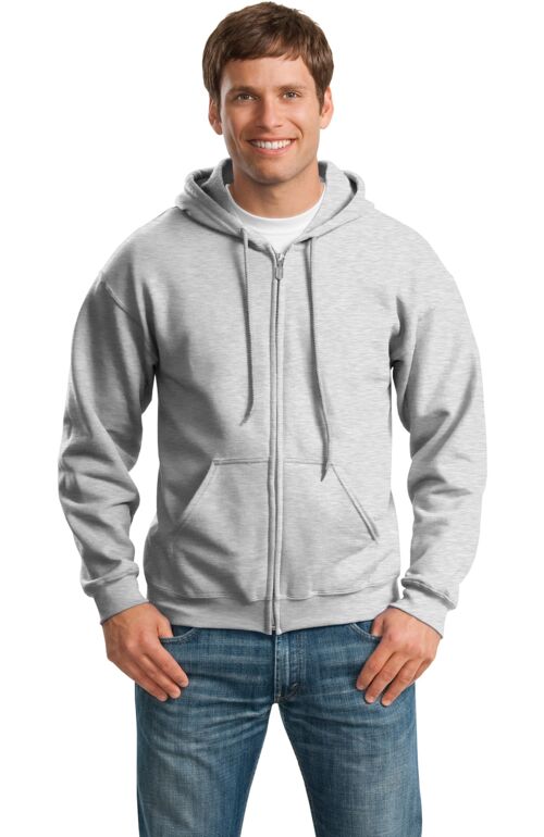 Heavy Blend Full Zip Hooded Sweatshirt Thumbnail