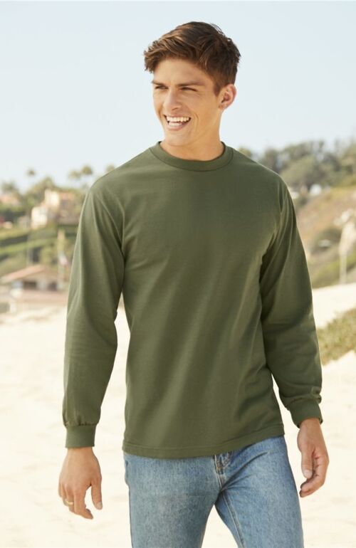Heavyweight Cotton Long Sleeve Tee Thumbnail