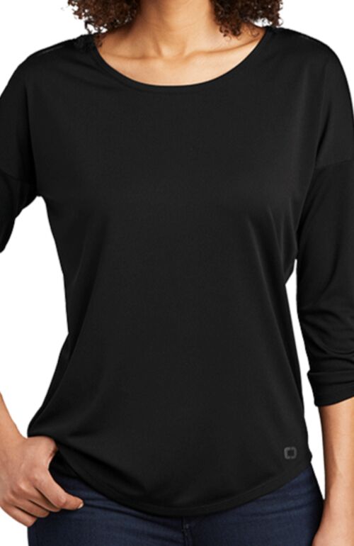 Women's Gravitate Scoop 3/4 Sleeve Thumbnail