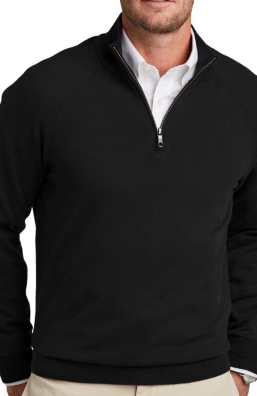 Cotton Stretch 1/4 Zip Sweater Thumbnail
