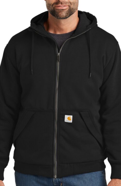 Midweight Thermal Lined Full Zip Sweatshirt Thumbnail