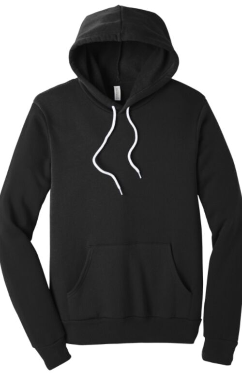 Unisex Sponge Fleece Pullover Hoodie Black Is Gold Thumbnail