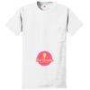 Authentic 100% Cotton T Shirt with Pocket Thumbnail