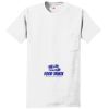 Authentic 100% Cotton T Shirt with Pocket Thumbnail