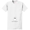 Authentic 100% Cotton T Shirt with Pocket Thumbnail