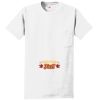 Authentic 100% Cotton T Shirt with Pocket Thumbnail