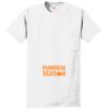 Authentic 100% Cotton T Shirt with Pocket Thumbnail